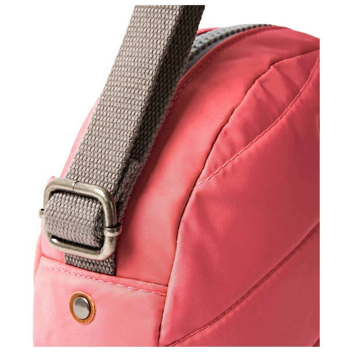 Roka Paddington B Small Recycled Nylon Crossbody Bag - Pink Lemonade - Image 6