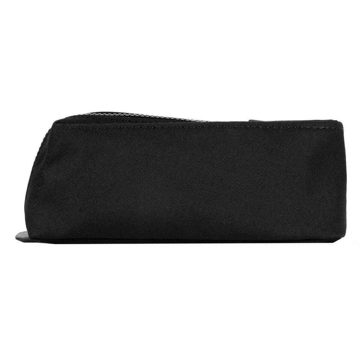 Roka Pimlico Small Recycled Canvas Pouch - All Black - Image 2