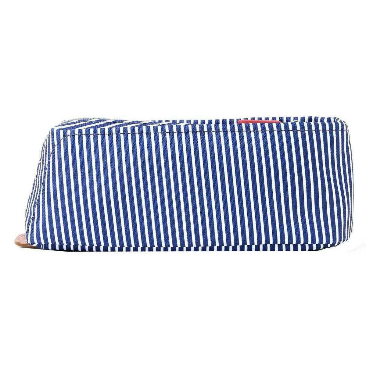 Roka Pimlico Small Recycled Canvas Pouch - Hickory Blue - Image 2
