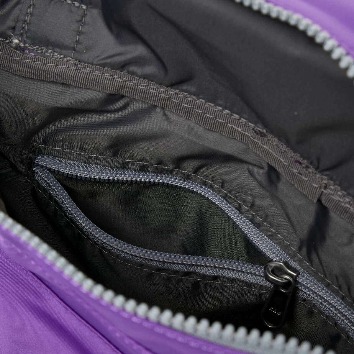 Roka Stratford B Large Recycled Nylon Crossbody Bag - Fresh Purple - Image 6