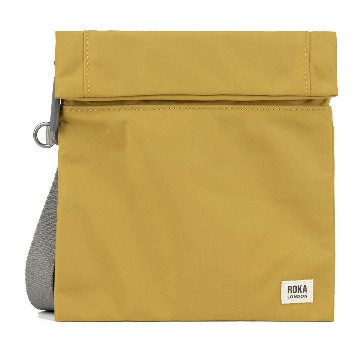 Roka Stratford Recycled Nylon Sling Bag - Corn Yellow