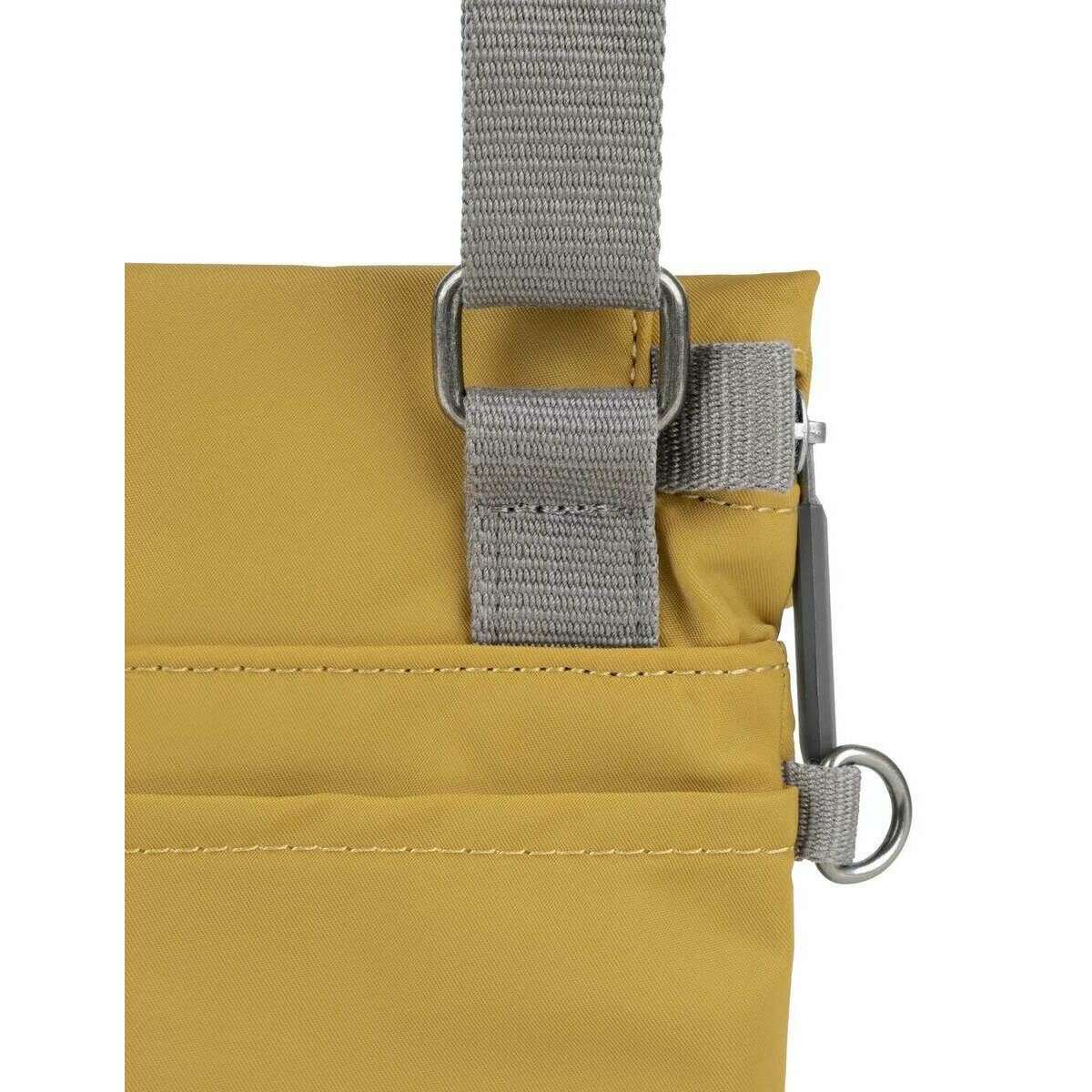 Roka Stratford Recycled Nylon Sling Bag - Corn Yellow - Image 5