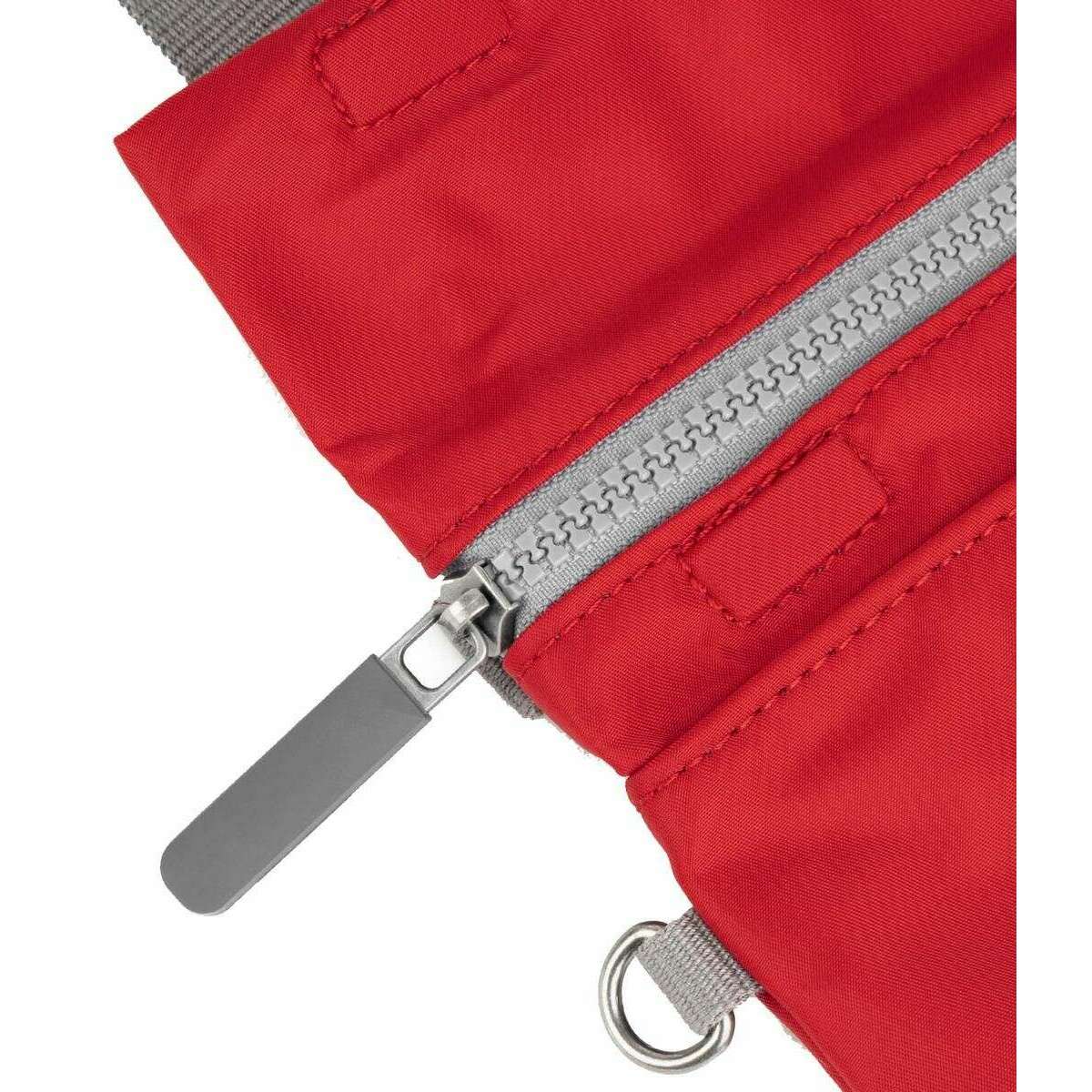 Roka Stratford Recycled Nylon Sling Bag - Cranberry Red - Image 6