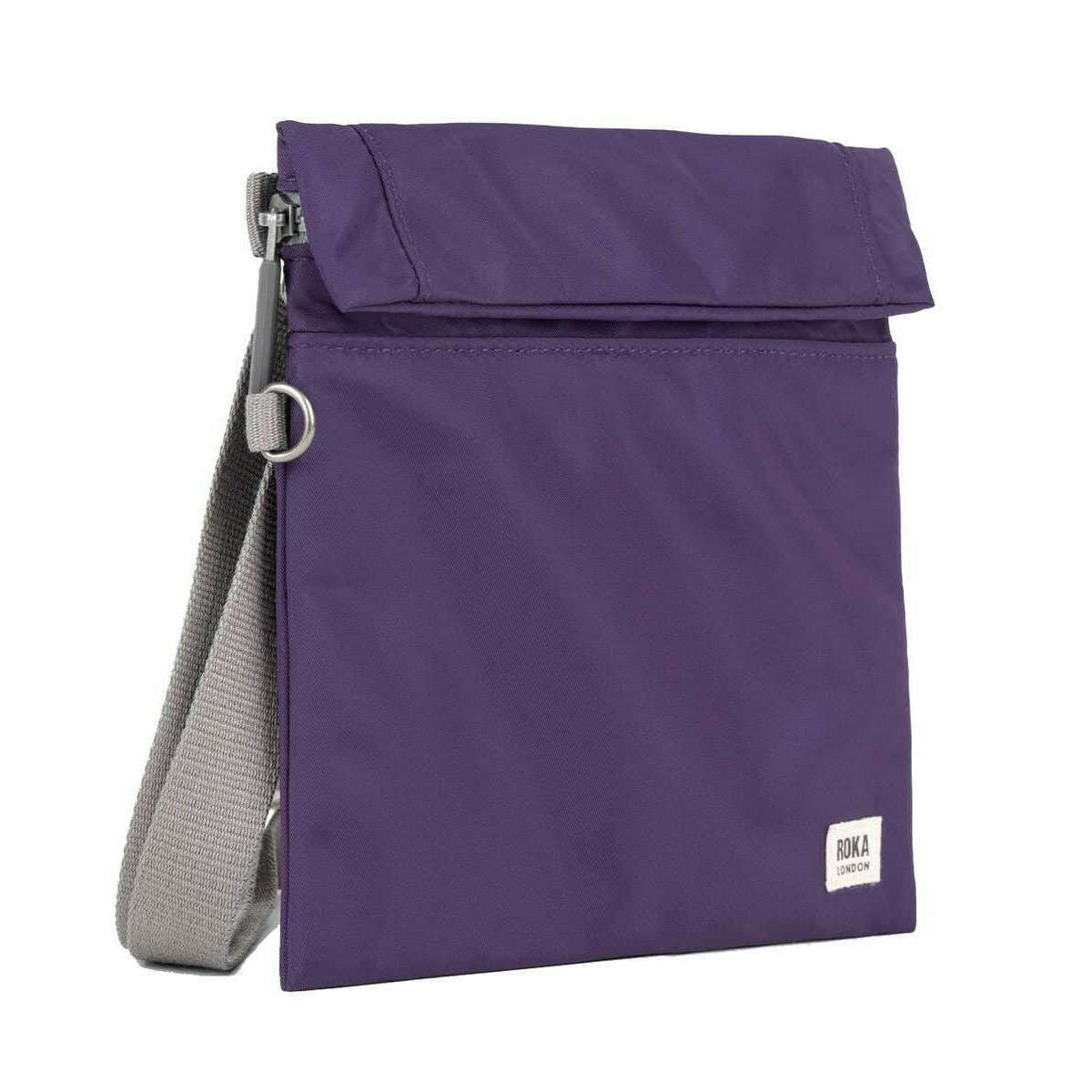 Roka Stratford Recycled Nylon Sling Bag - Majestic Purple - Image 3