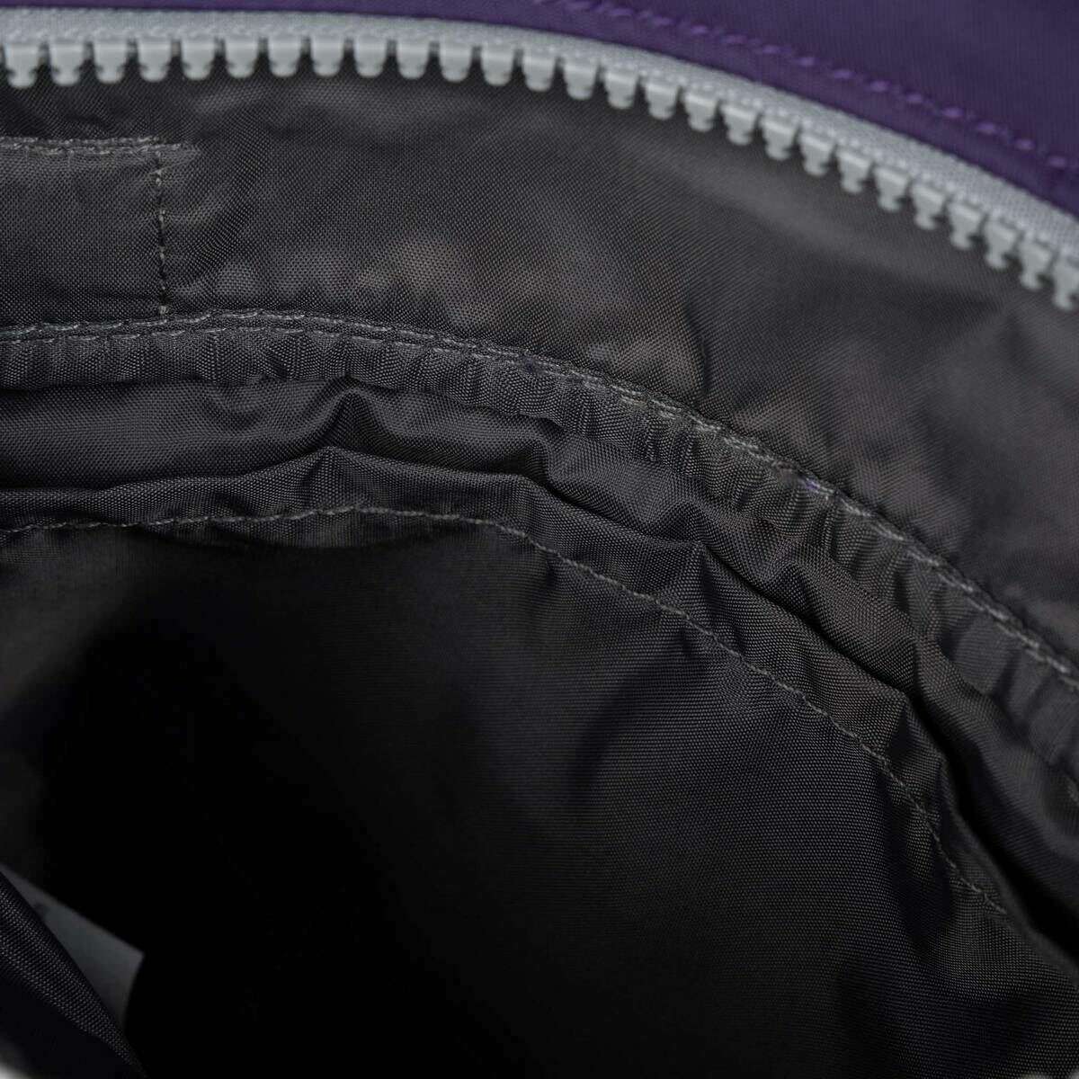 Roka Stratford Recycled Nylon Sling Bag - Majestic Purple - Image 4