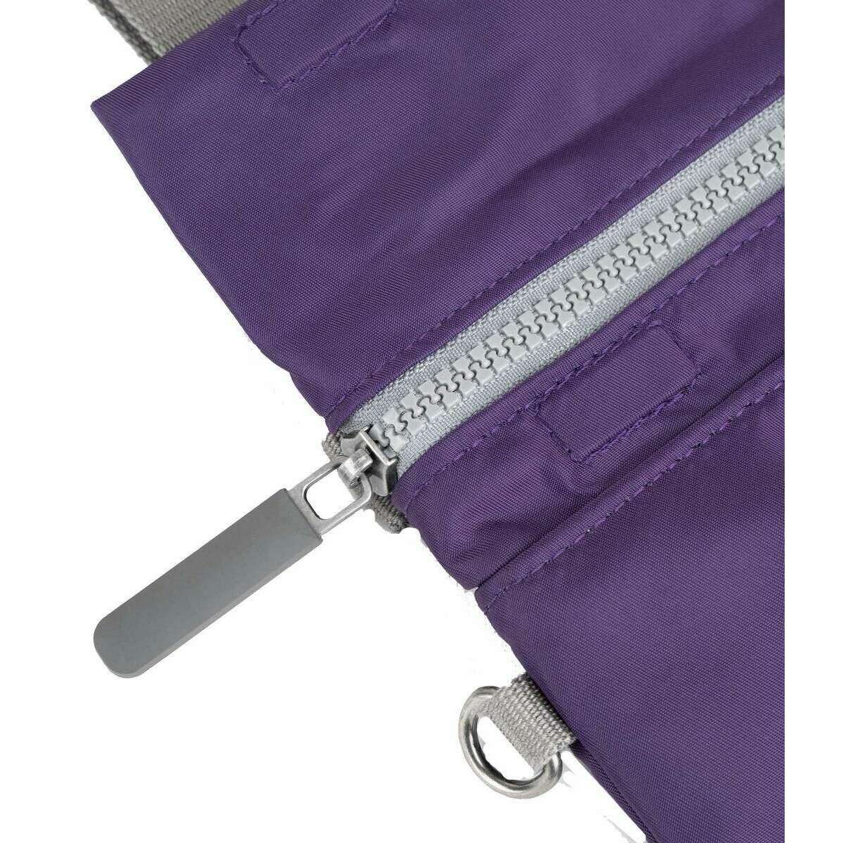 Roka Stratford Recycled Nylon Sling Bag - Majestic Purple - Image 6