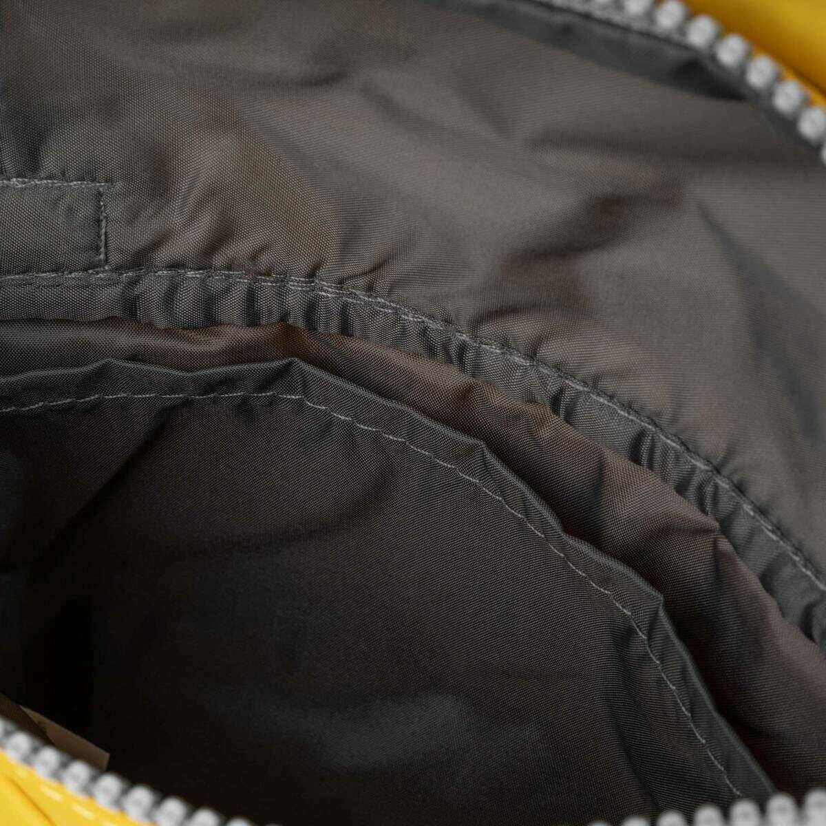 Roka Stratford Recycled Nylon Sling Bag - Mustard Yellow - Image 4