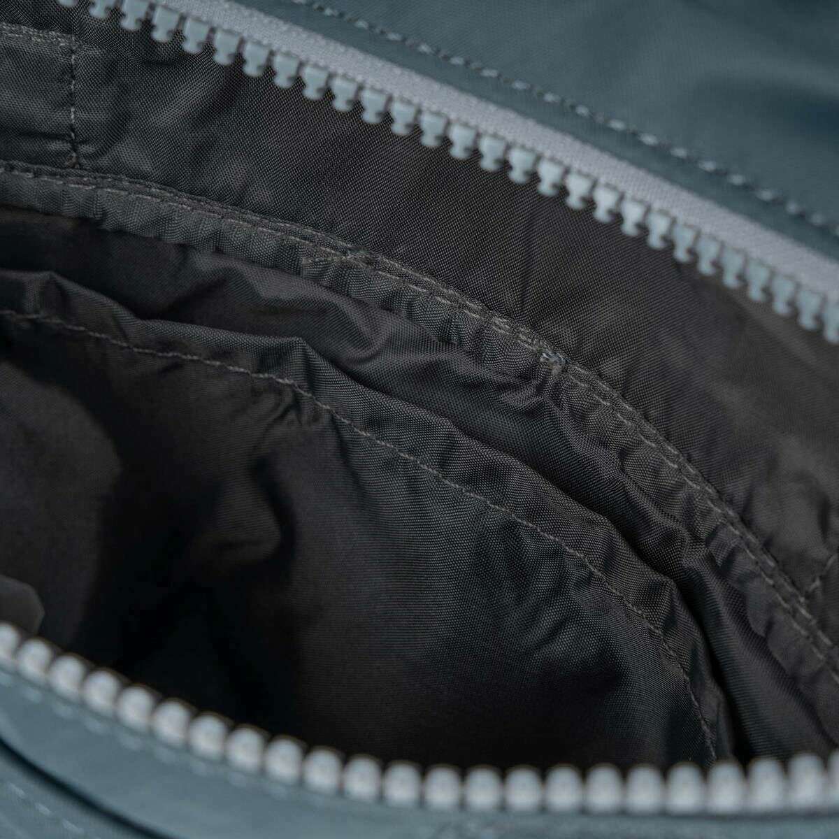 Roka Stratford Recycled Nylon Sling Bag - Smoke Grey - Image 4
