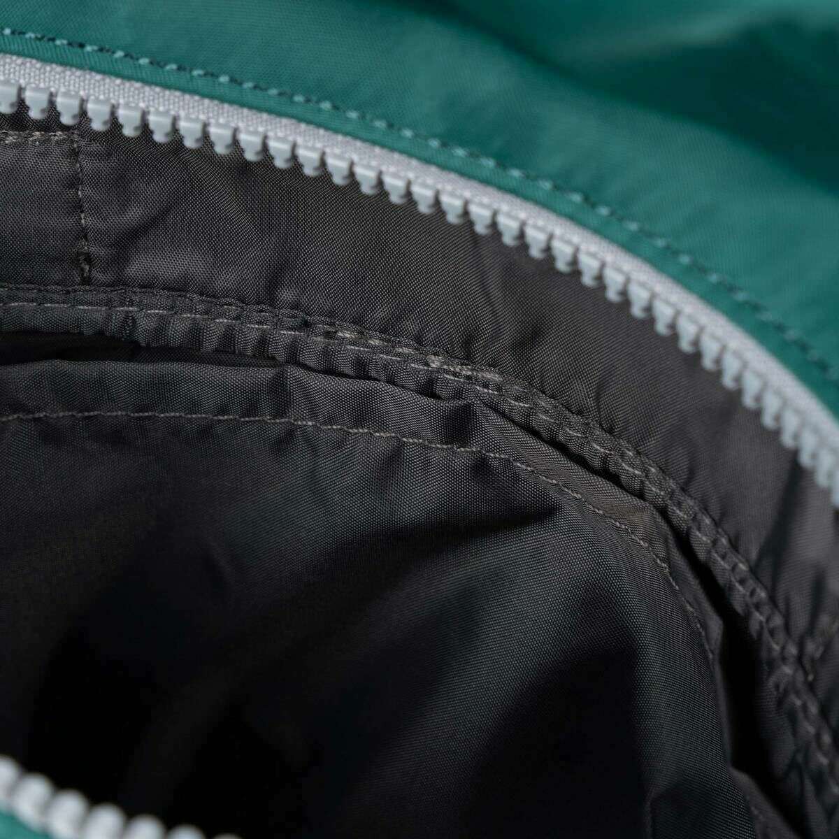 Roka Stratford Recycled Nylon Sling Bag - Teal - Image 4