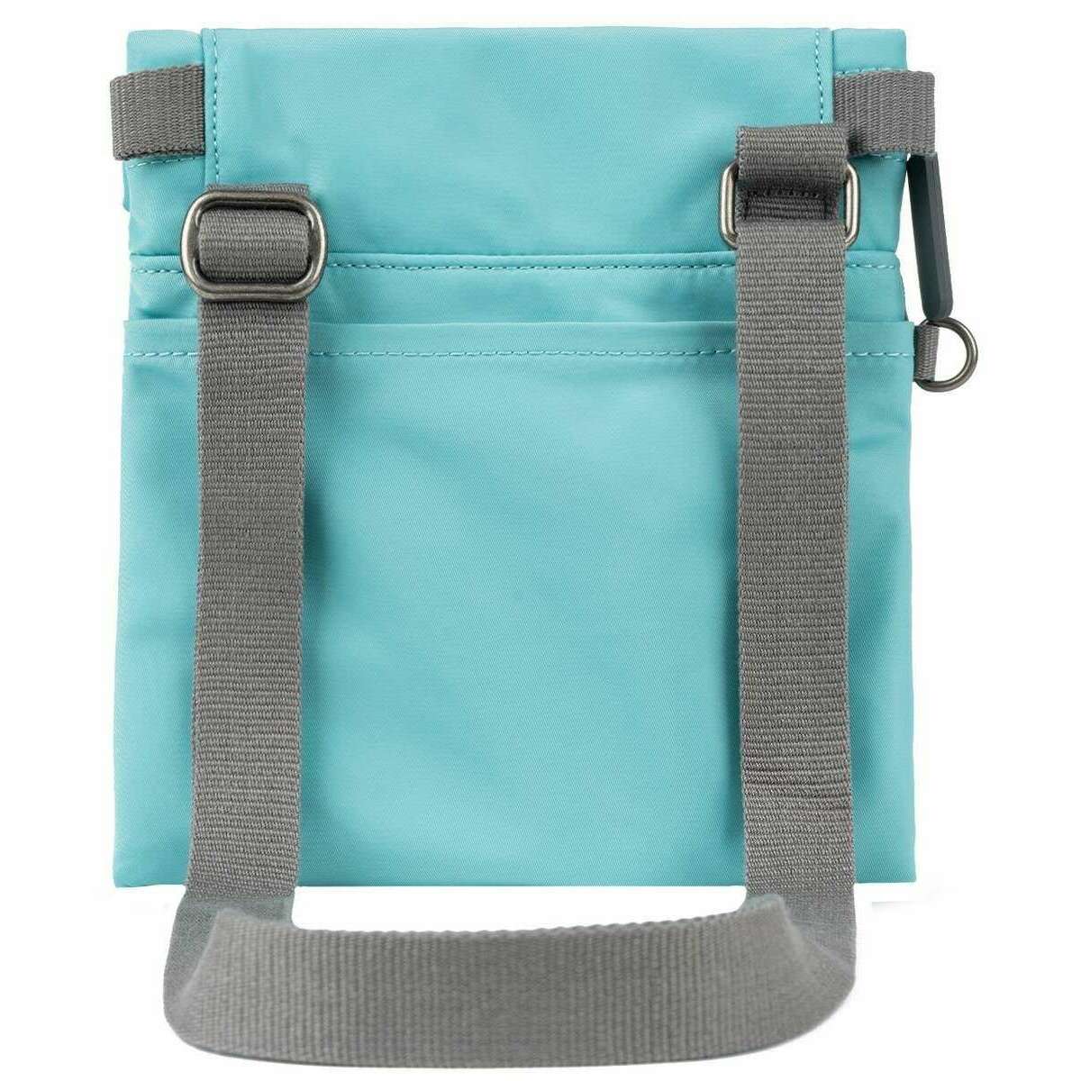 Roka Stratford Small Recycled Nylon Sling Bag - Aquatic Awe Blue - Image 2