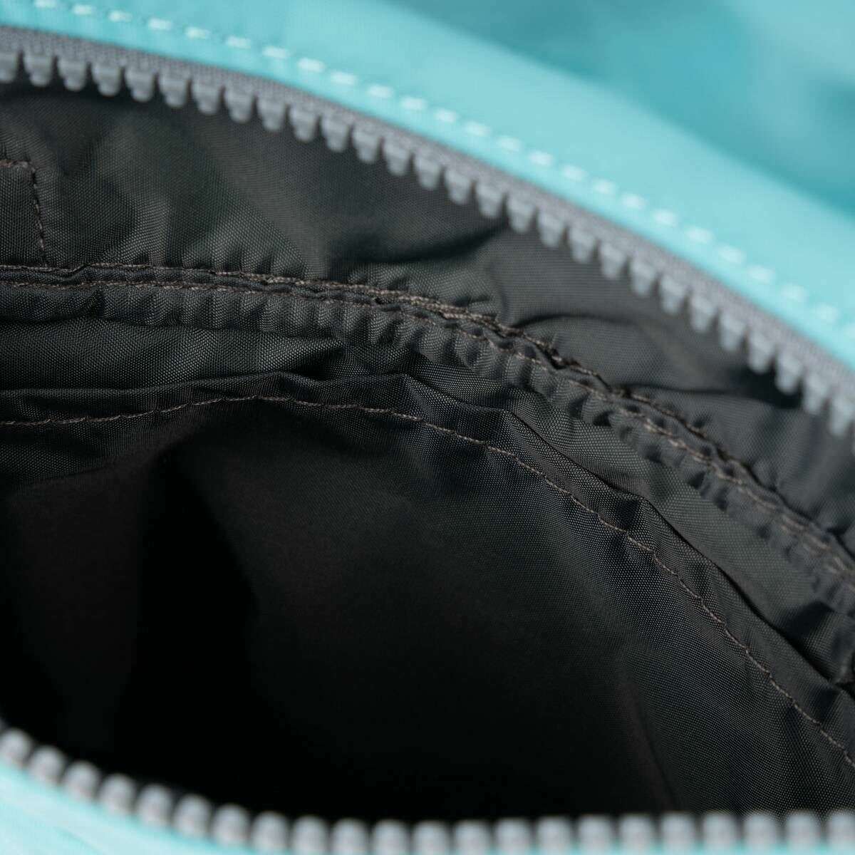Roka Stratford Small Recycled Nylon Sling Bag - Aquatic Awe Blue - Image 4