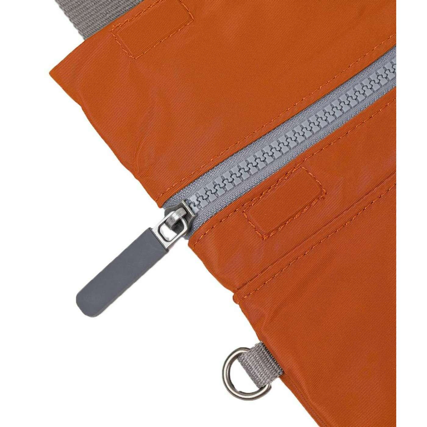 Roka Stratford Small Recycled Nylon Sling Bag - Bran Brown - Image 6