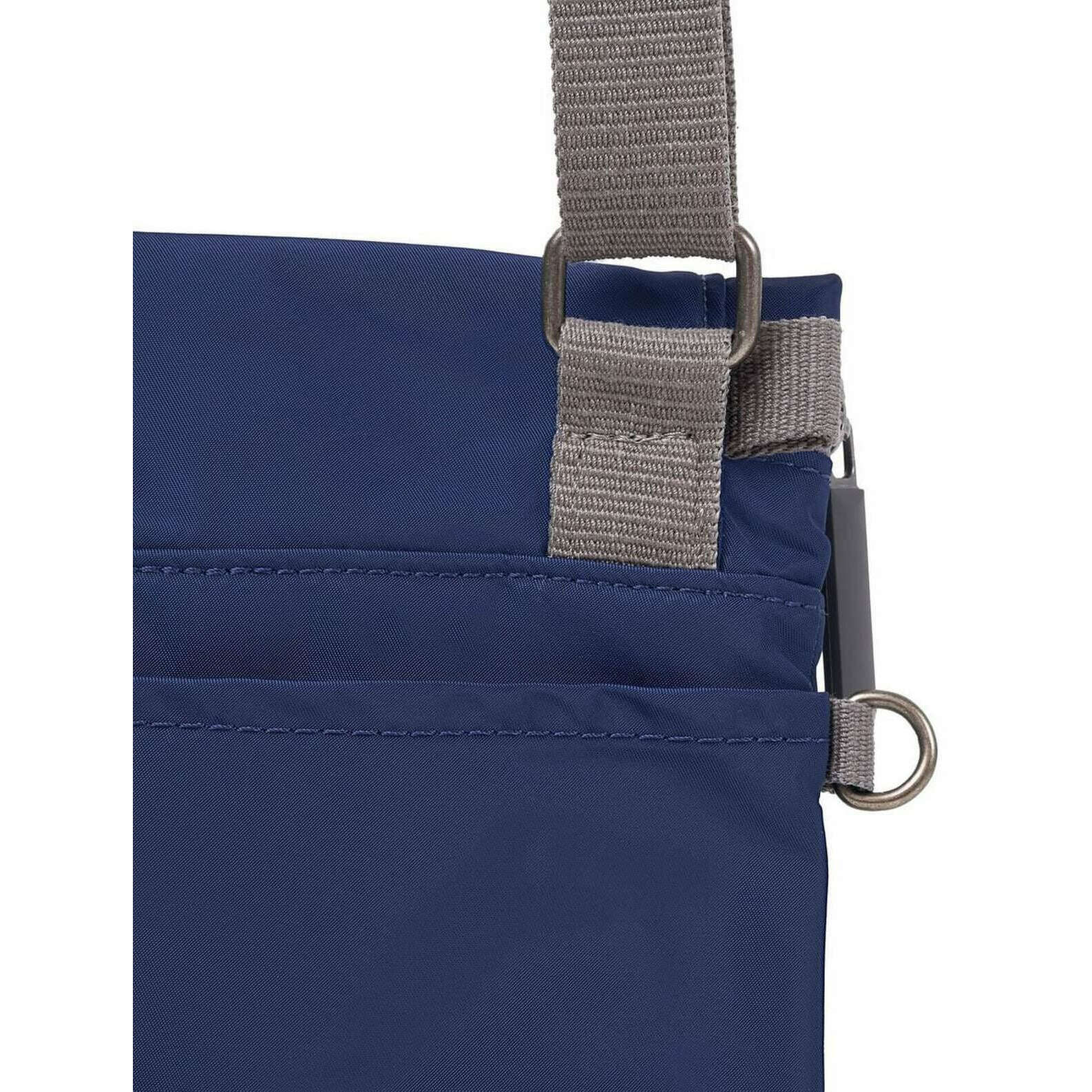 Roka Stratford Small Recycled Nylon Sling Bag - Crisp Blue - Image 5