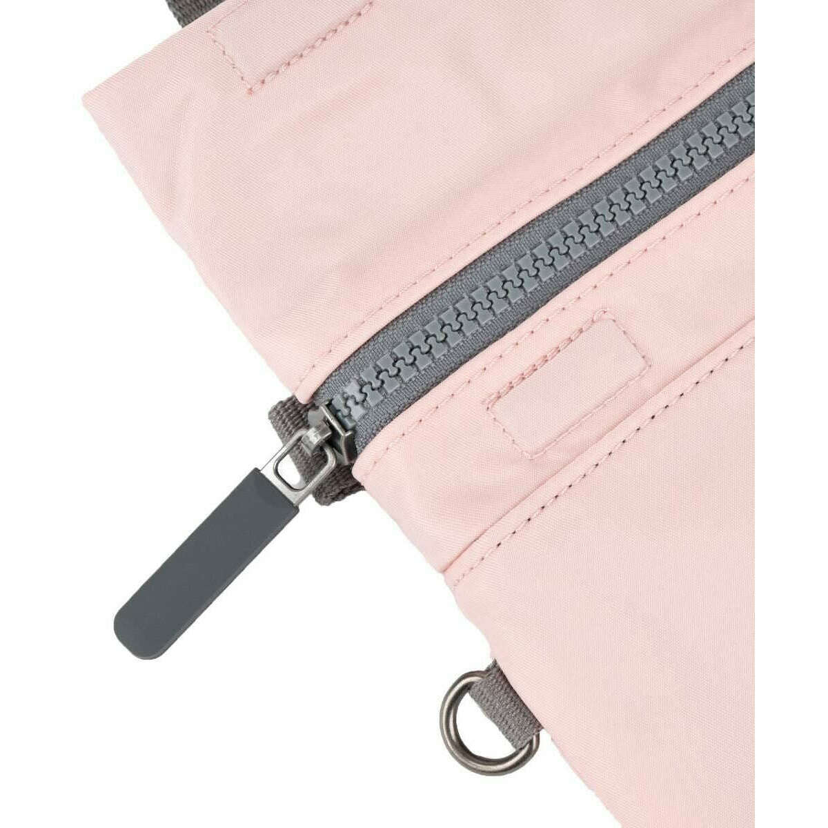 Roka Stratford Small Recycled Nylon Sling Bag - English Rose Pink - Image 6