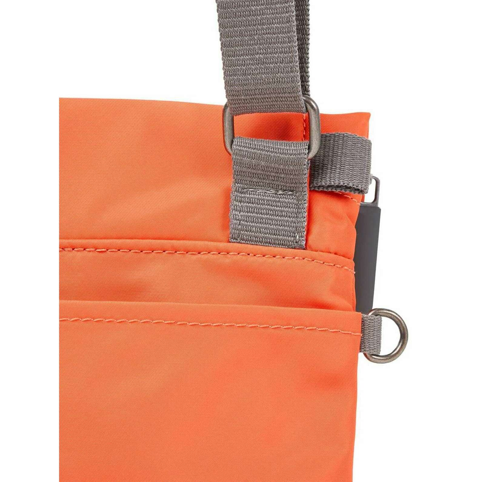Roka Stratford Small Recycled Nylon Sling Bag - Firecracker Orange - Image 5