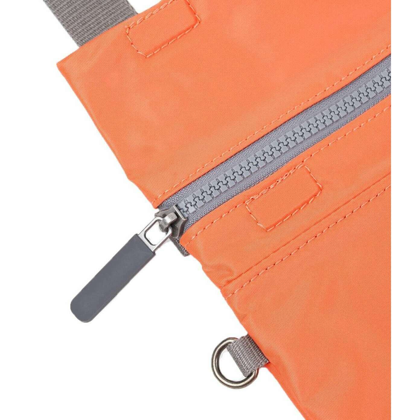Roka Stratford Small Recycled Nylon Sling Bag - Firecracker Orange - Image 6