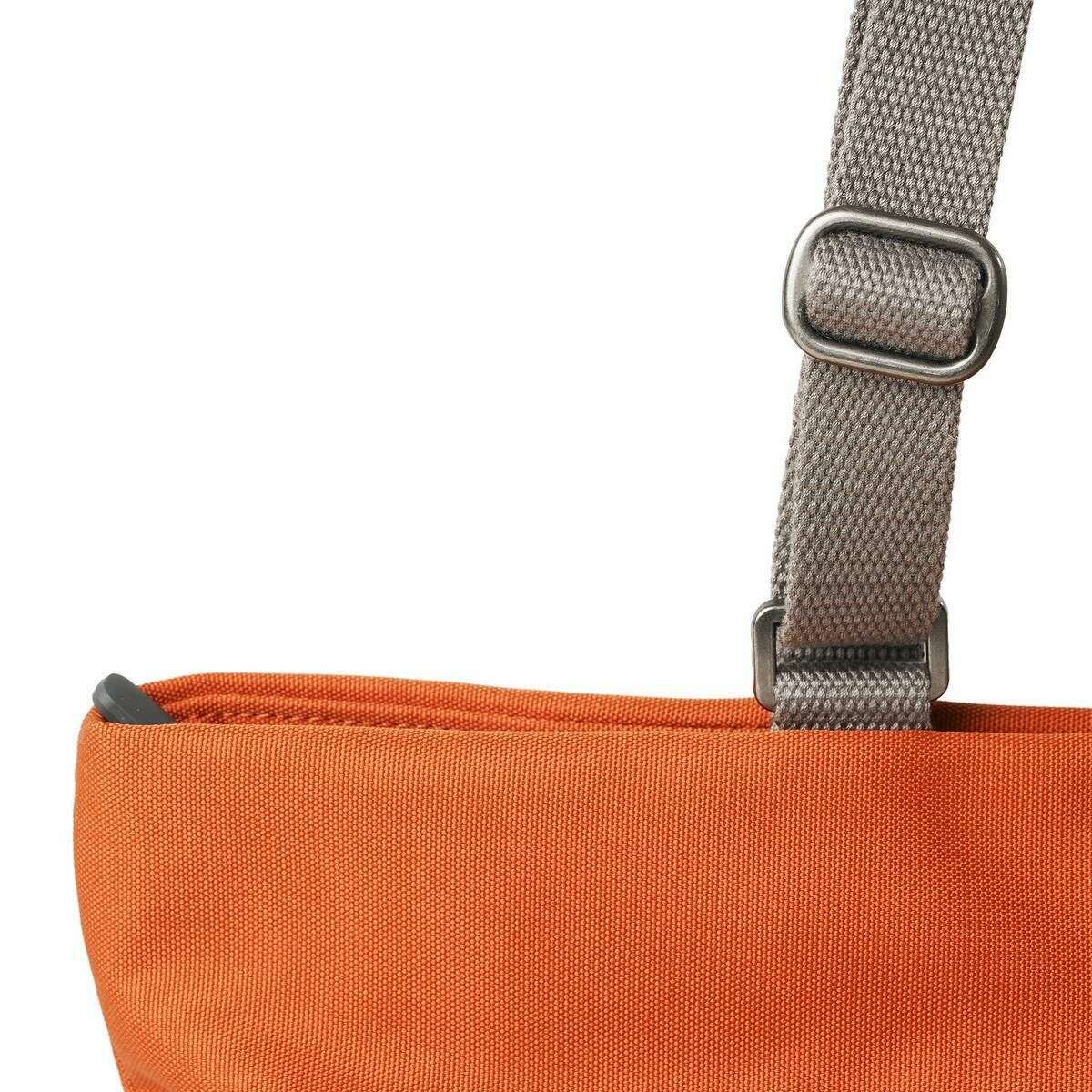 Roka Trafalgar B Recycled Canvas Tote Bag - Pumpkin Orange - Image 5