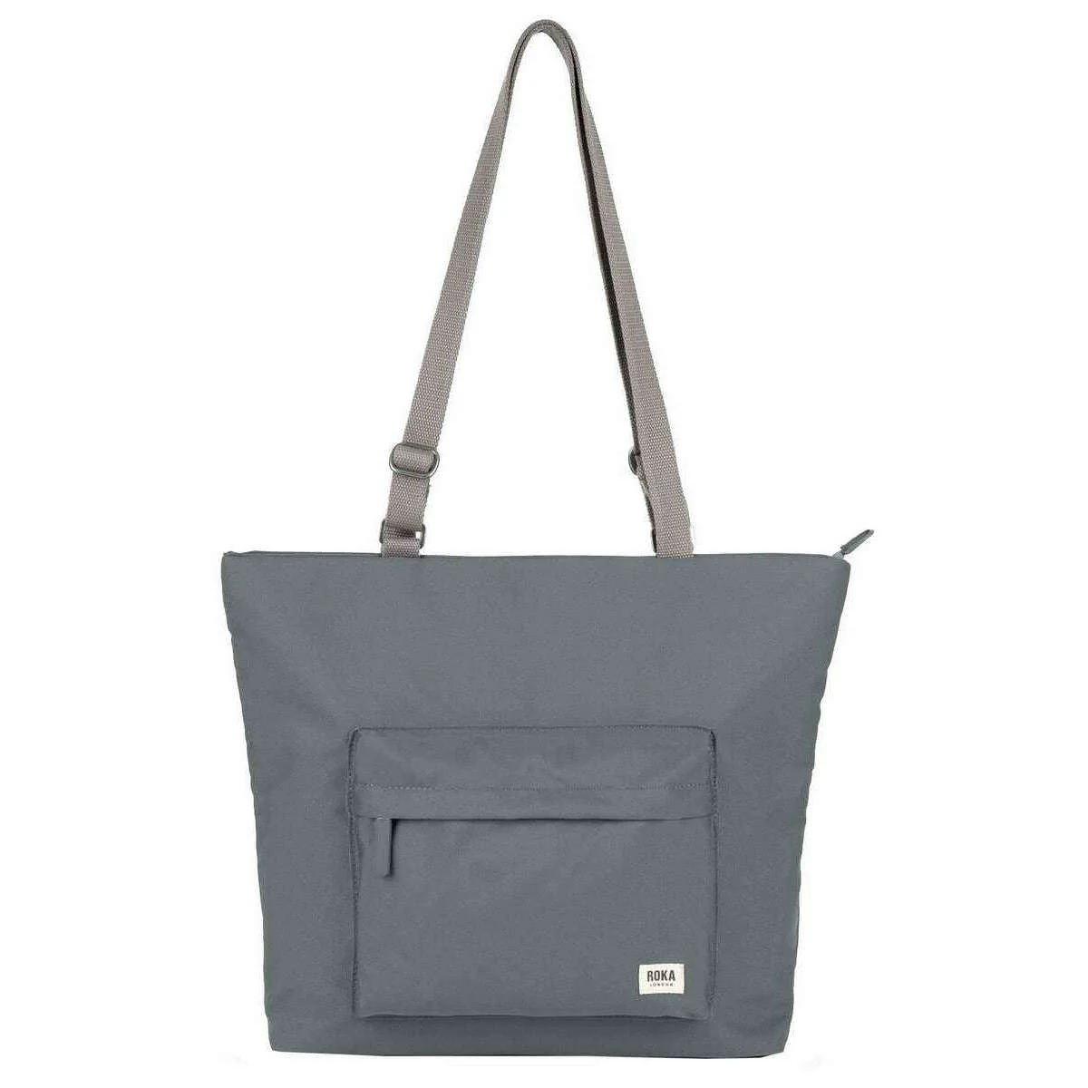 Roka Trafalgar B Recycled Canvas Tote Bag - Smoke Grey