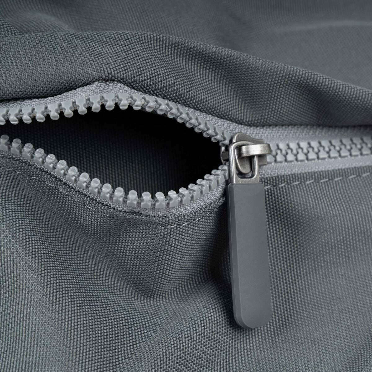 Roka Trafalgar B Recycled Canvas Tote Bag - Smoke Grey - Image 6