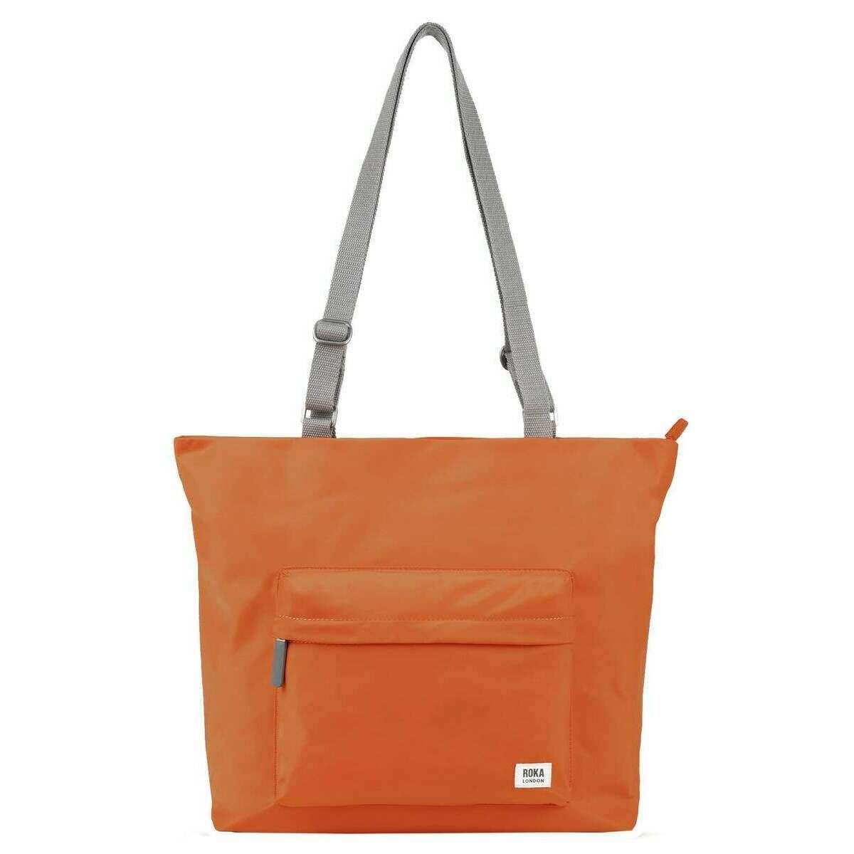 Roka Trafalgar B Recycled Nylon Tote Bag - Burnt Orange