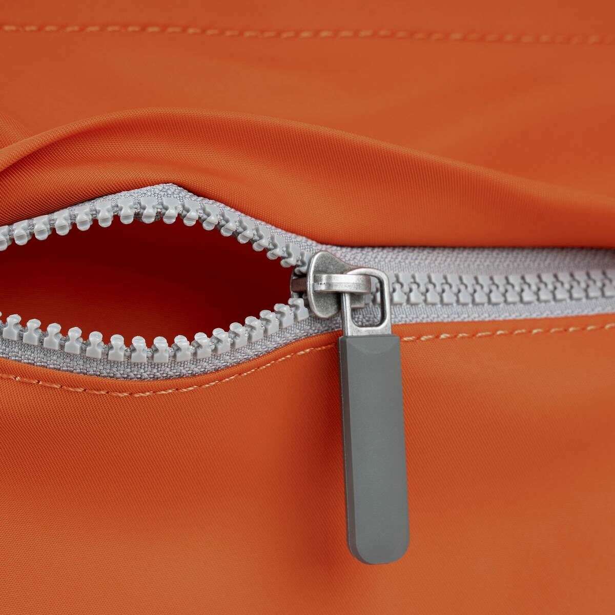Roka Trafalgar B Recycled Nylon Tote Bag - Burnt Orange - Image 6