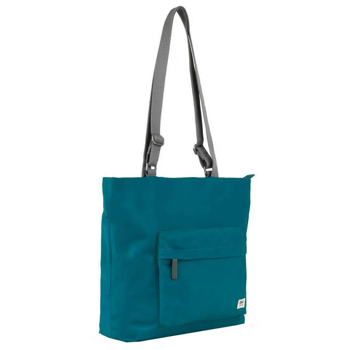 Roka Trafalgar B Recycled Nylon Tote Bag - Marine Blue - Image 3