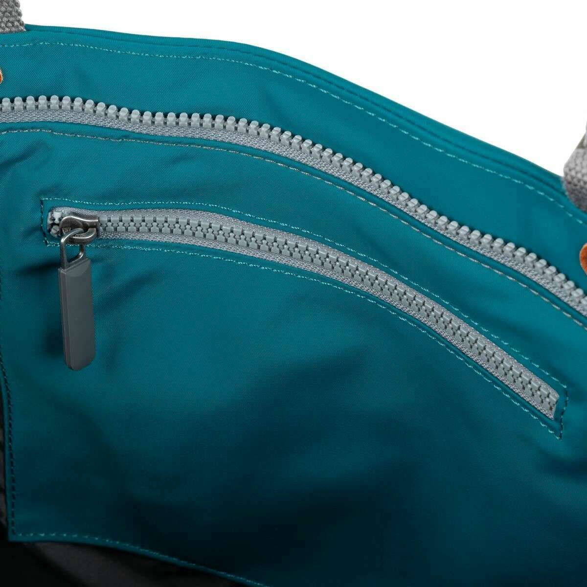 Roka Trafalgar B Recycled Nylon Tote Bag - Marine Blue - Image 4
