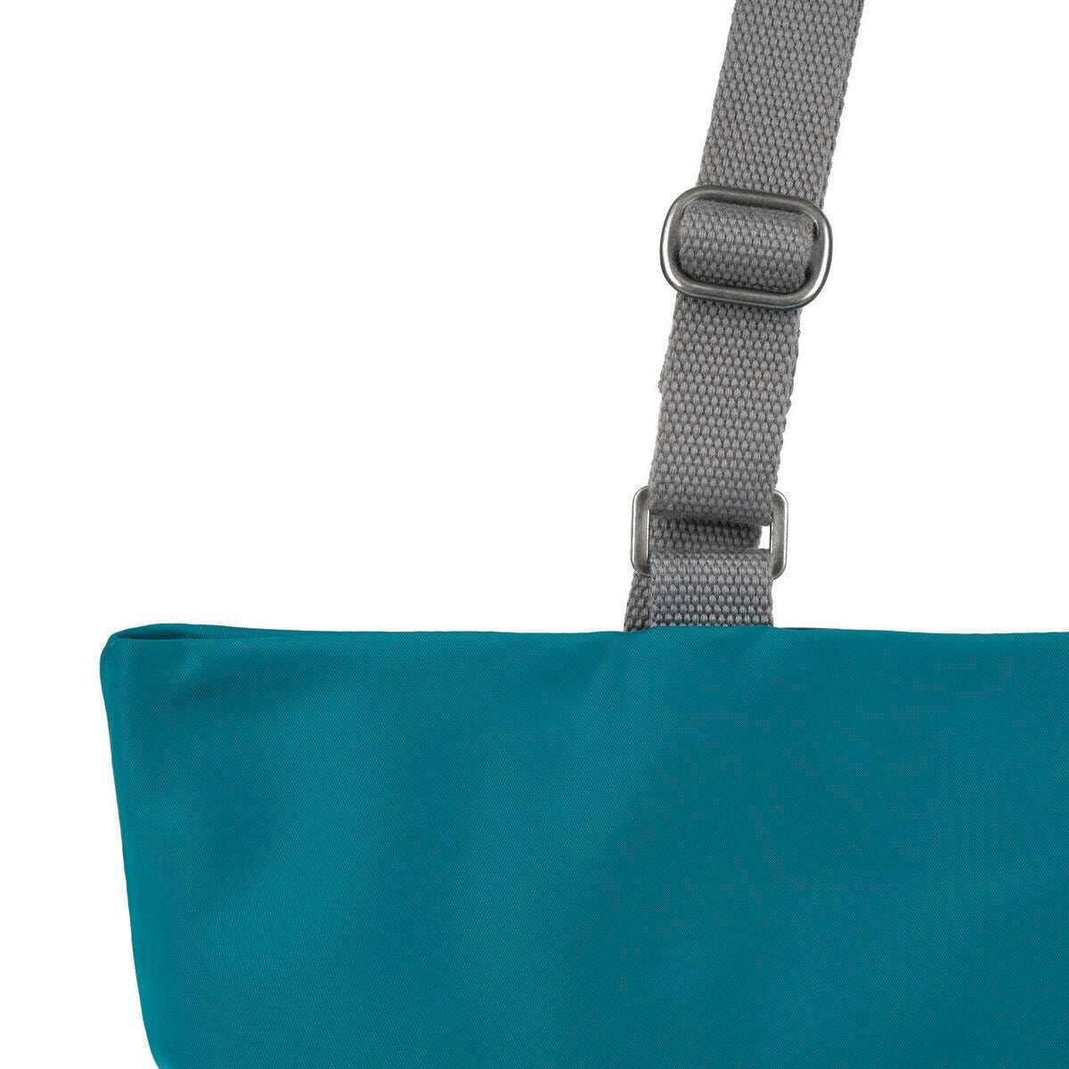 Roka Trafalgar B Recycled Nylon Tote Bag - Marine Blue - Image 5