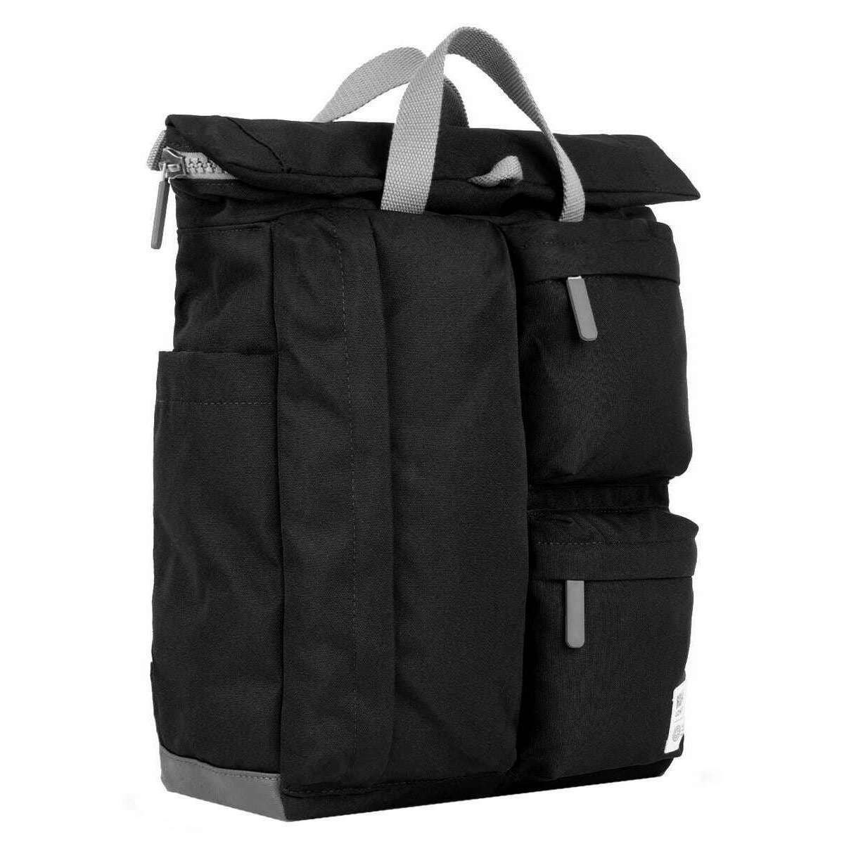 Roka Waterhouse Medium Recycled Canvas Field Backpack - Ash Grey - Image 3