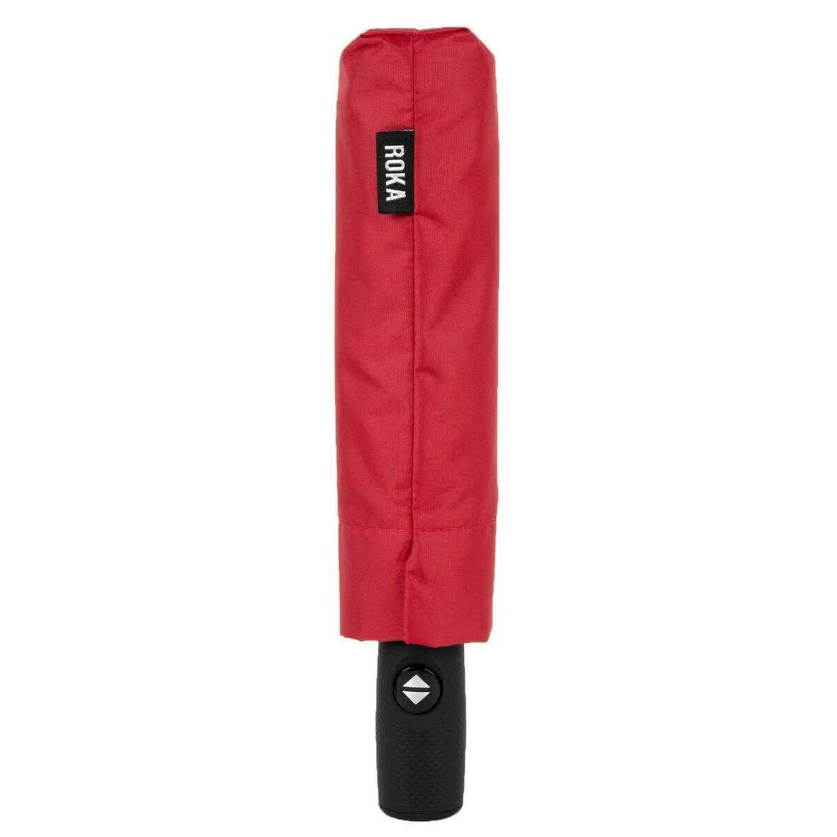 Roka Waterloo Recycled Nylon Umbrella - Cranberry Red - Image 5