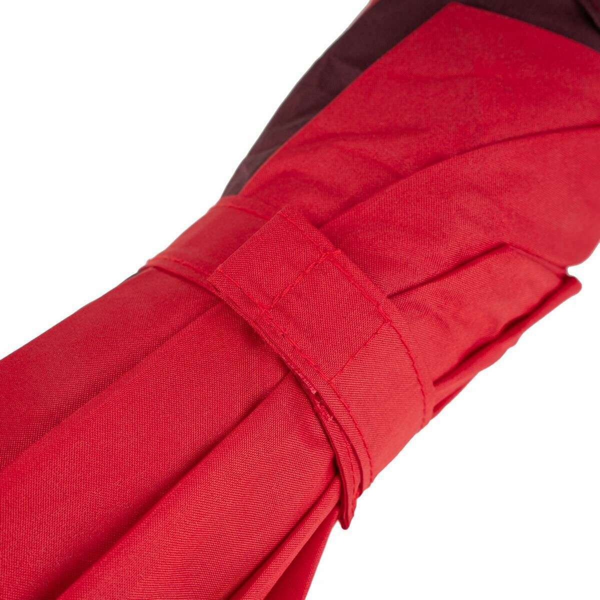 Roka Waterloo Recycled Nylon Umbrella - Cranberry Red/Plum Purple - Image 4
