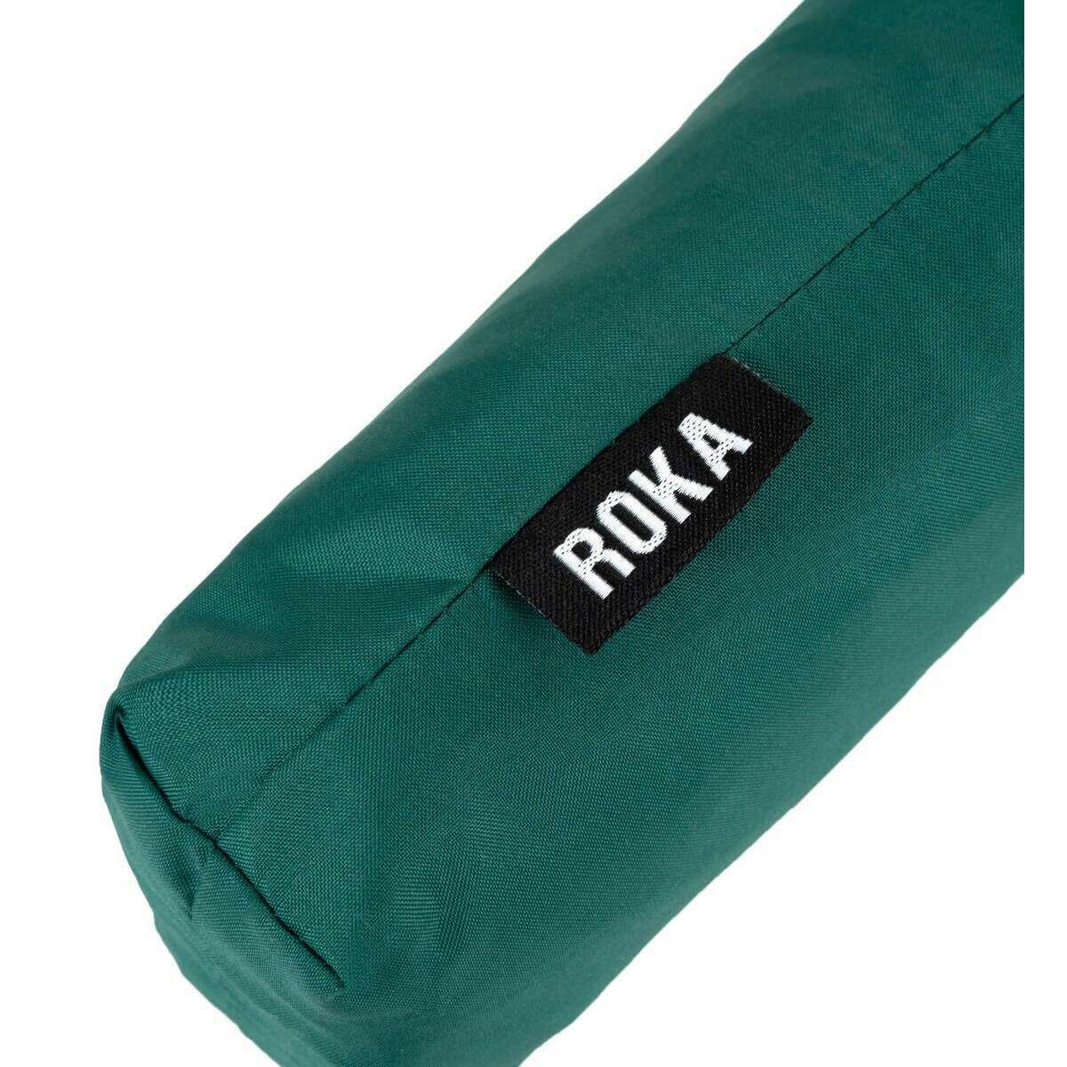 Roka Waterloo Recycled Nylon Umbrella - Teal Blue - Image 6