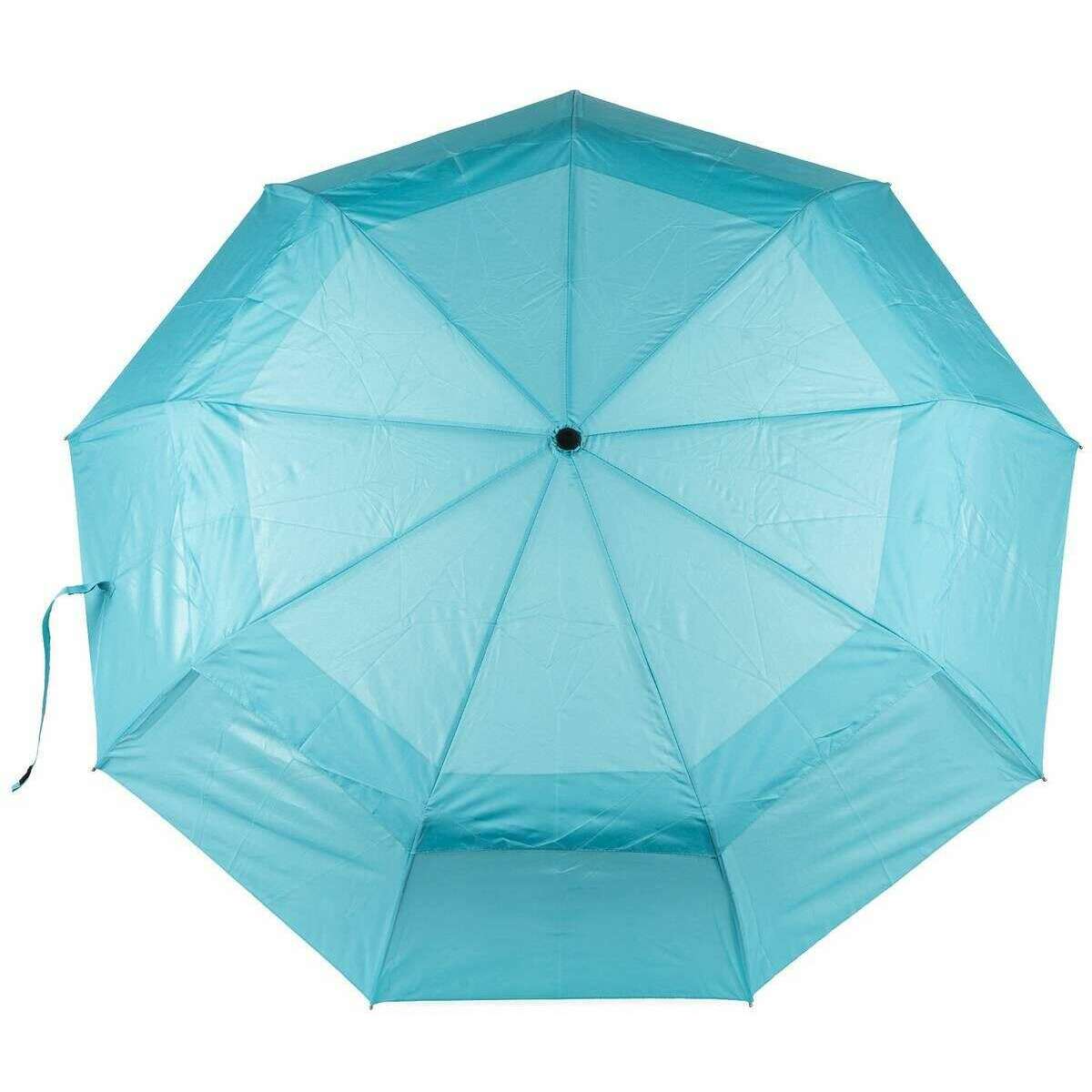 Roka Waterloo Recycled Umbrella - Aquatic Awe Blue - Image 3