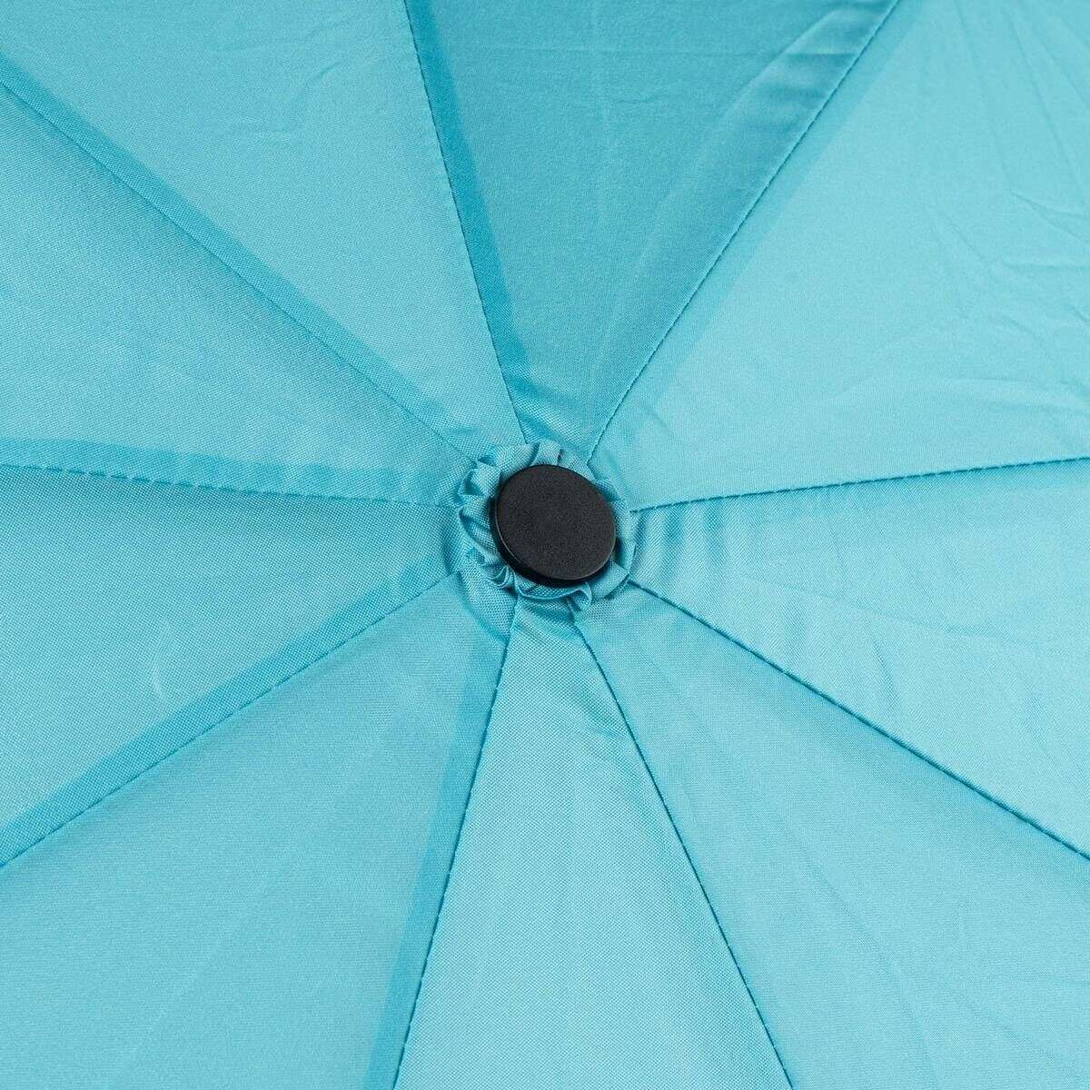 Roka Waterloo Recycled Umbrella - Aquatic Awe Blue - Image 4