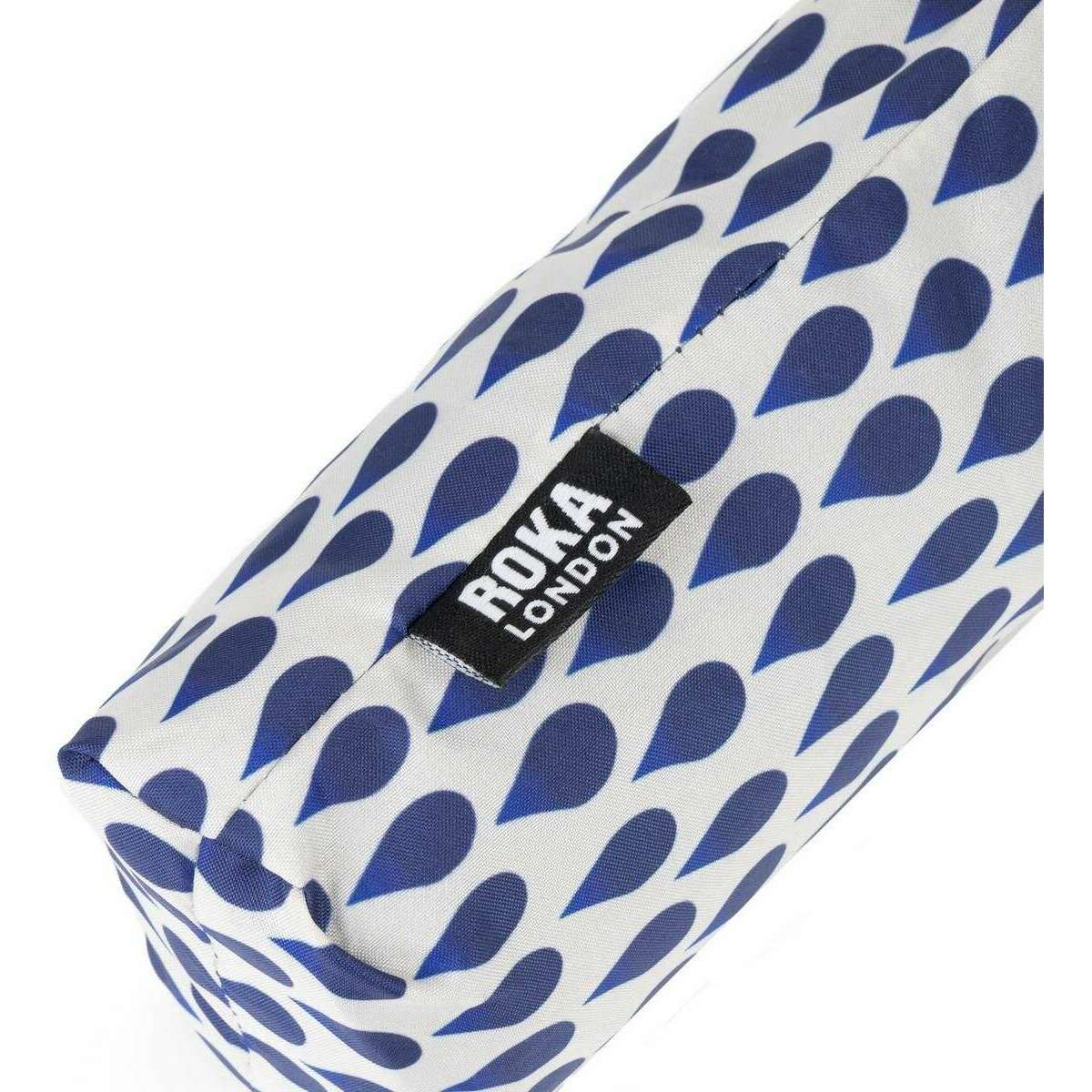 Roka Waterloo Recycled Umbrella - Denim Rain/Midnight Navy - Image 7