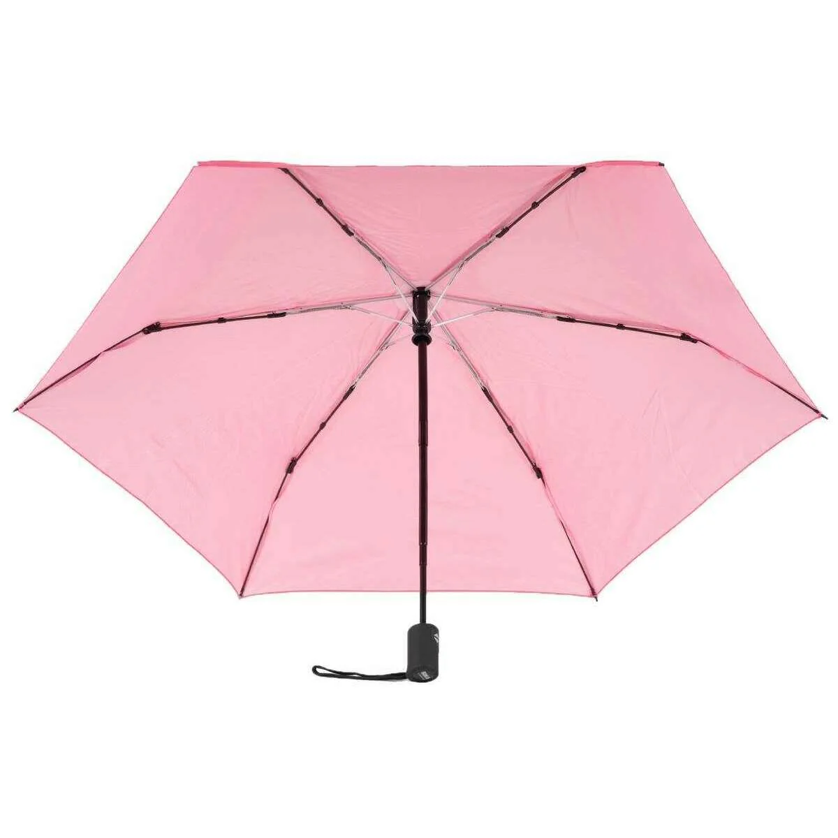 Roka Waterloo Ultra Light Small Recycled Nylon Umbrella - Baroque Pink - Image 2