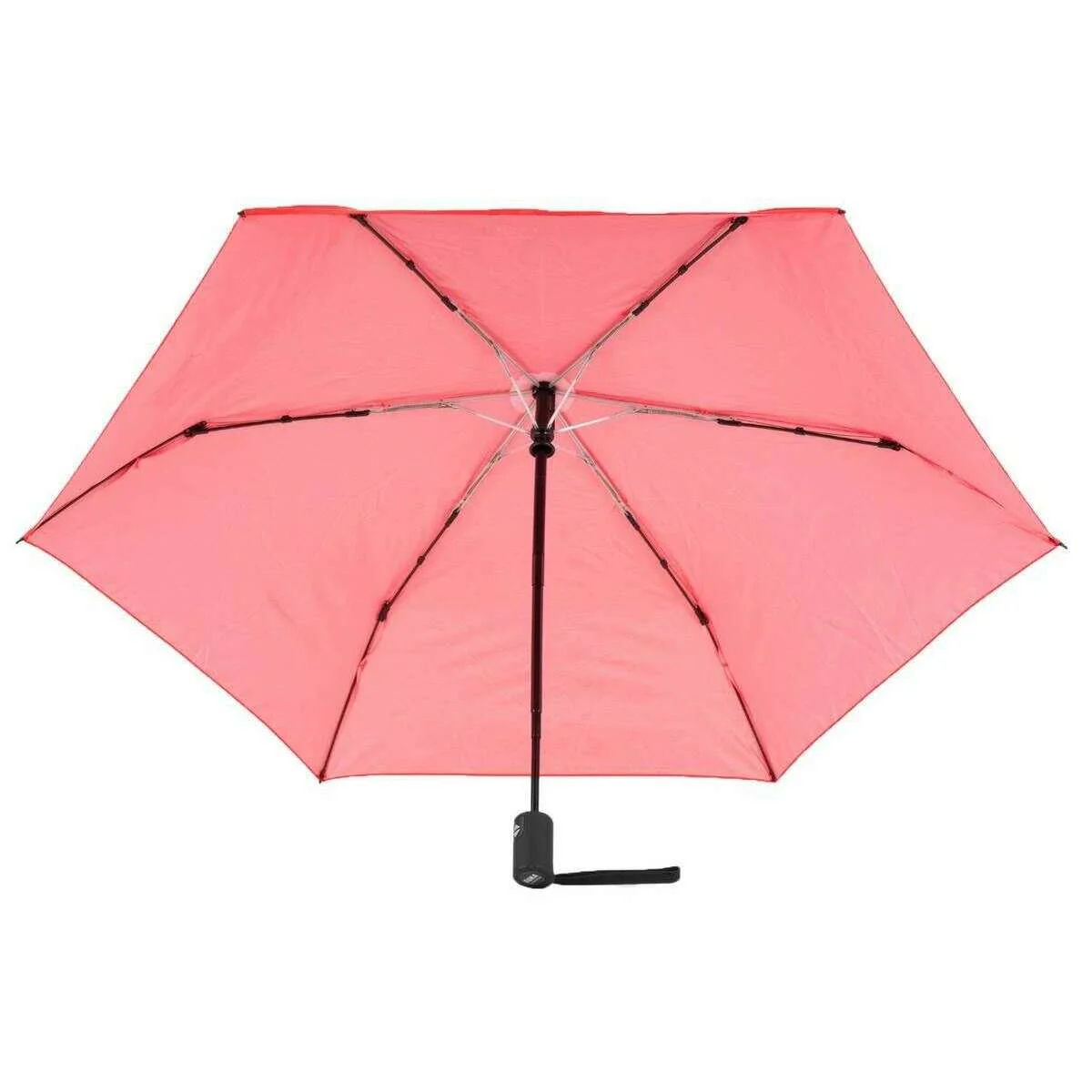 Roka Waterloo Ultra Light Small Recycled Nylon Umbrella - Poppy Red - Image 2
