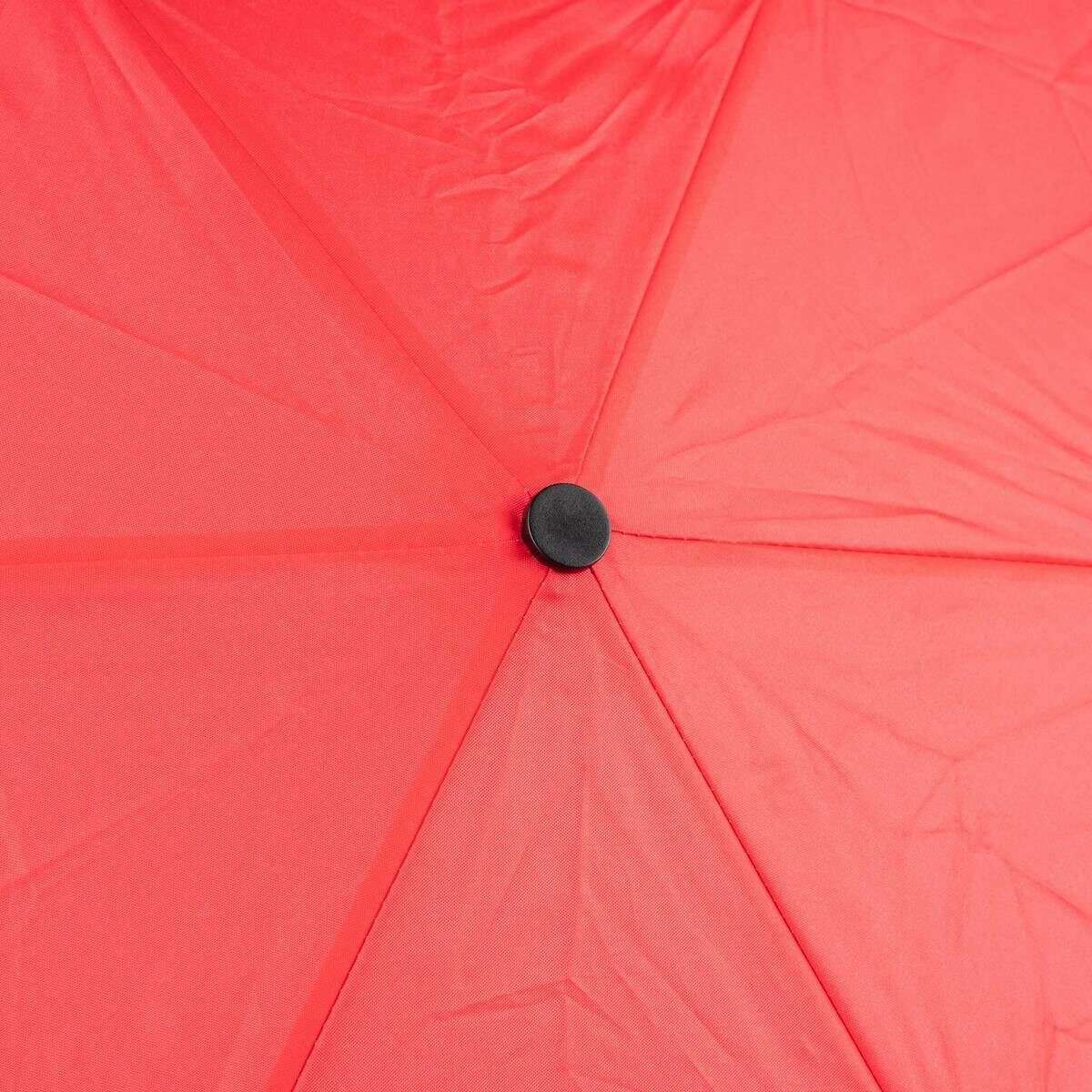 Roka Waterloo Ultra Light Small Recycled Nylon Umbrella - Poppy Red - Image 4