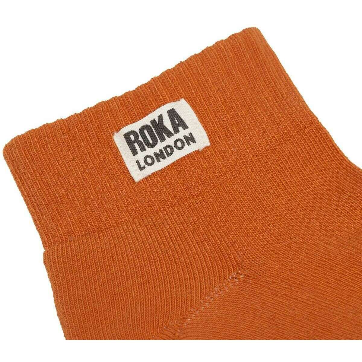 Roka Wembley Socks - Burnt Orange - Image 2