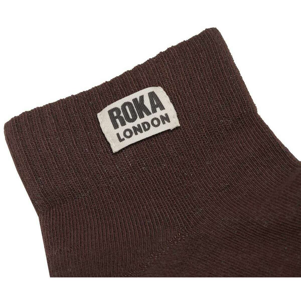 Roka Wembley Socks - Coco Brown - Image 2