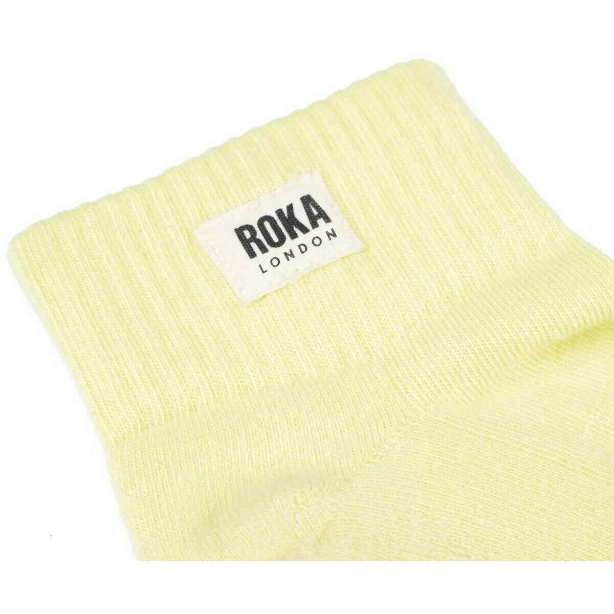 Roka Wembley Socks - Lemonade Yellow - Image 2
