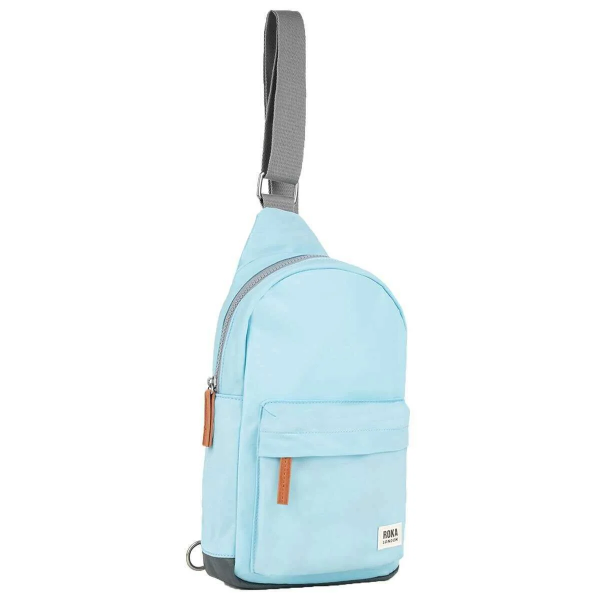 Roka Willesden B Large Recycled Nylon Scooter Bag - Canal Blue - Image 3