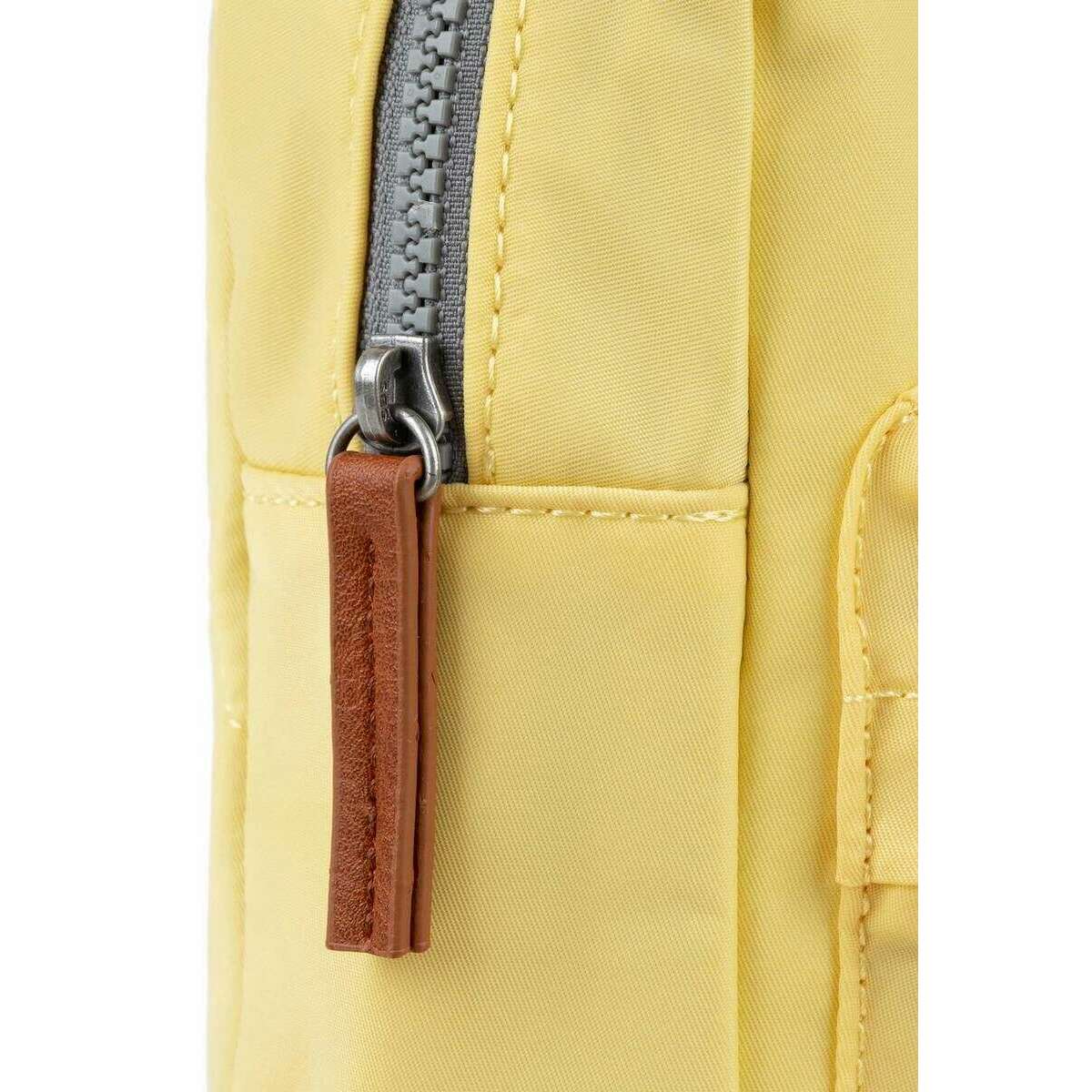 Roka Willesden B Large Recycled Nylon Scooter Bag - Citron Yellow - Image 5