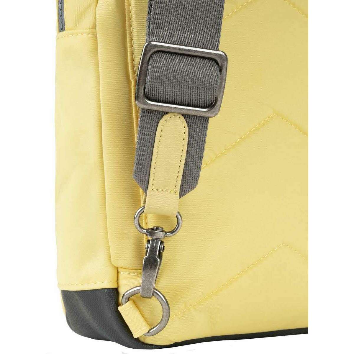 Roka Willesden B Large Recycled Nylon Scooter Bag - Citron Yellow - Image 6