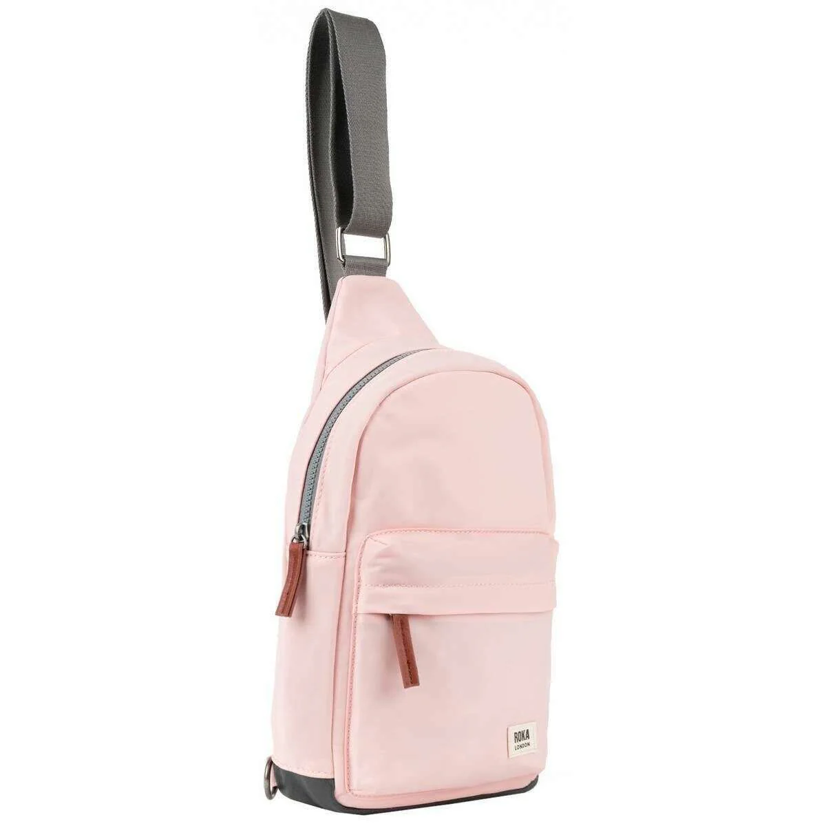 Roka Willesden B Large Recycled Nylon Scooter Bag - English Rose Pink - Image 3
