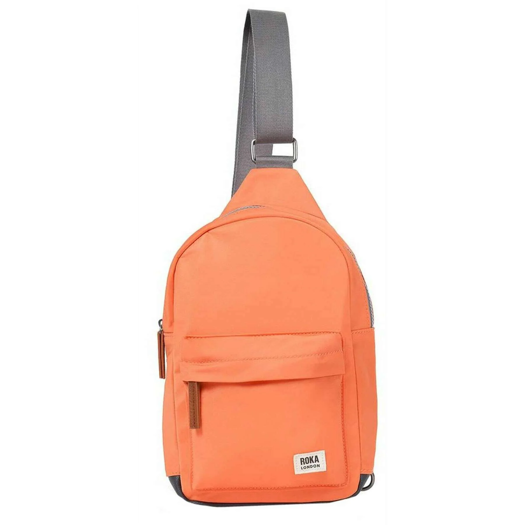 Roka Willesden B Large Recycled Nylon Scooter Bag - Firecracker Orange