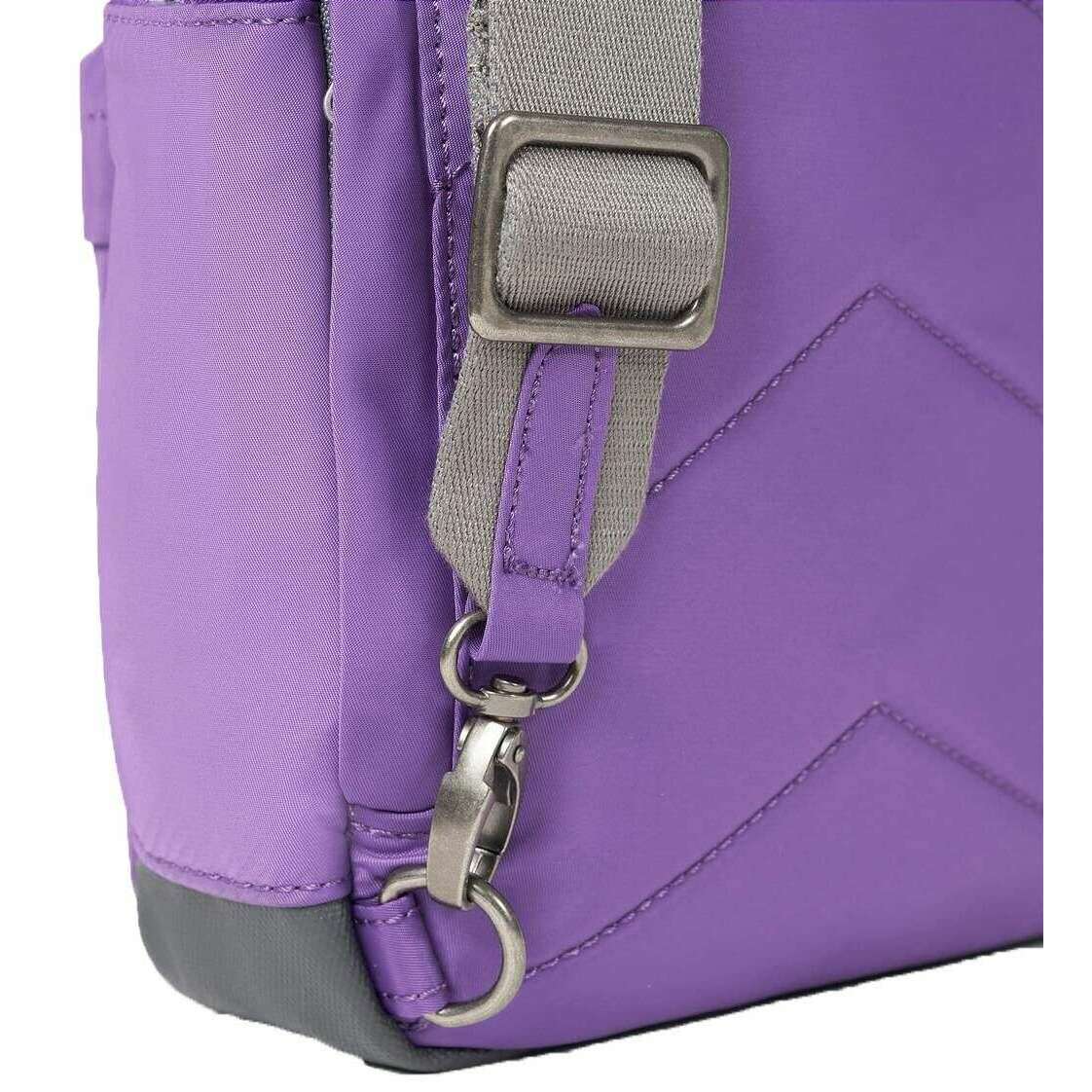 Roka Willesden B Large Recycled Nylon Scooter Bag - Fresh Purple - Image 5