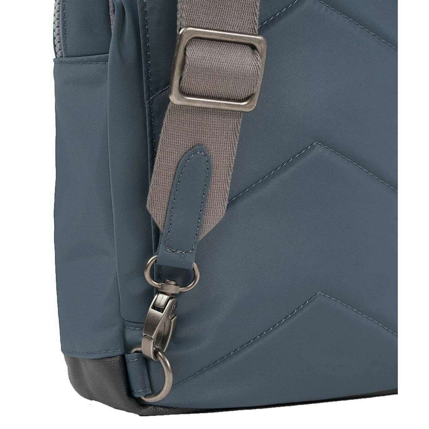 Roka Willesden B Large Recycled Nylon Scooter Bag - Grey Tonal - Image 5