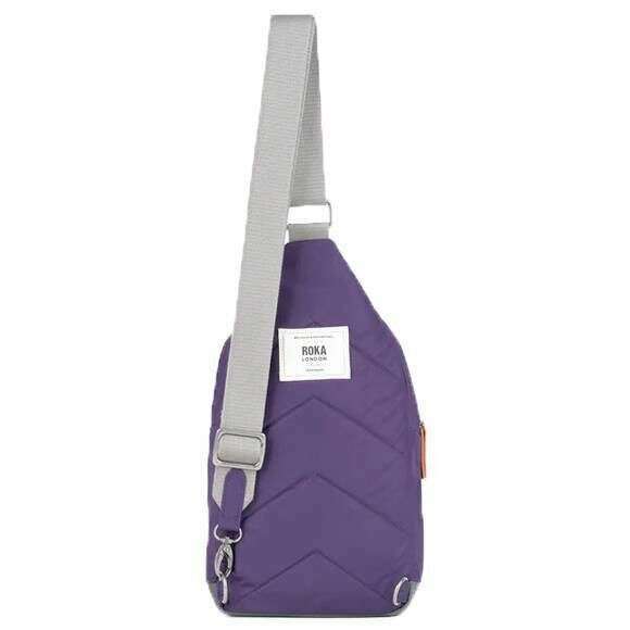 Roka Willesden B Large Recycled Nylon Scooter Bag - Majestic Purple - Image 2