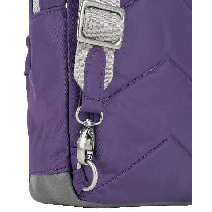 Roka Willesden B Large Recycled Nylon Scooter Bag - Majestic Purple - Image 5